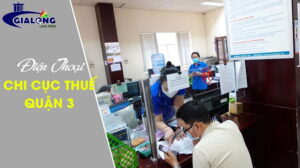 điện thoại chi cục thuế quận 3