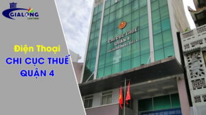 điện thoại chi cục thuế quận 4