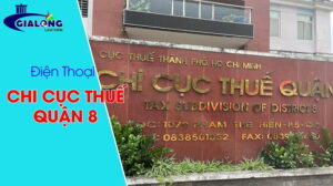 điện thoại chi cục thuế quận 8