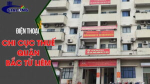 điện thoại chi cục thuế quận bắc từ liêm