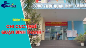 điện thoại chi cục thuế quận bình thạnh