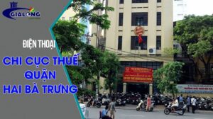 điện thoại chi cục thuế quận hai bà trưng