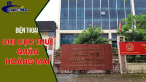 điện thoại chi cục thuế quận hoàng mai