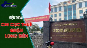 điện thoại chi cục thuế quận long biên