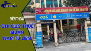 điện thoại chi cục thuế quận nam từ liêm