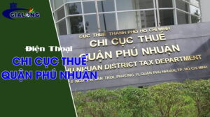 điện thoại chi cục thuế quận phú nhuận